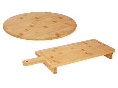 SILVERCREST® Deska bambusowa okrągła lub podłużna