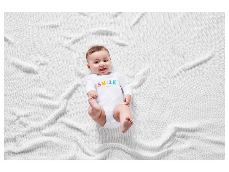 Body niemowlęce z czystej bawełny organicznej, 3 sztuki; Body niemowlęce z czystej bawełny organicznej, 3 sztuki