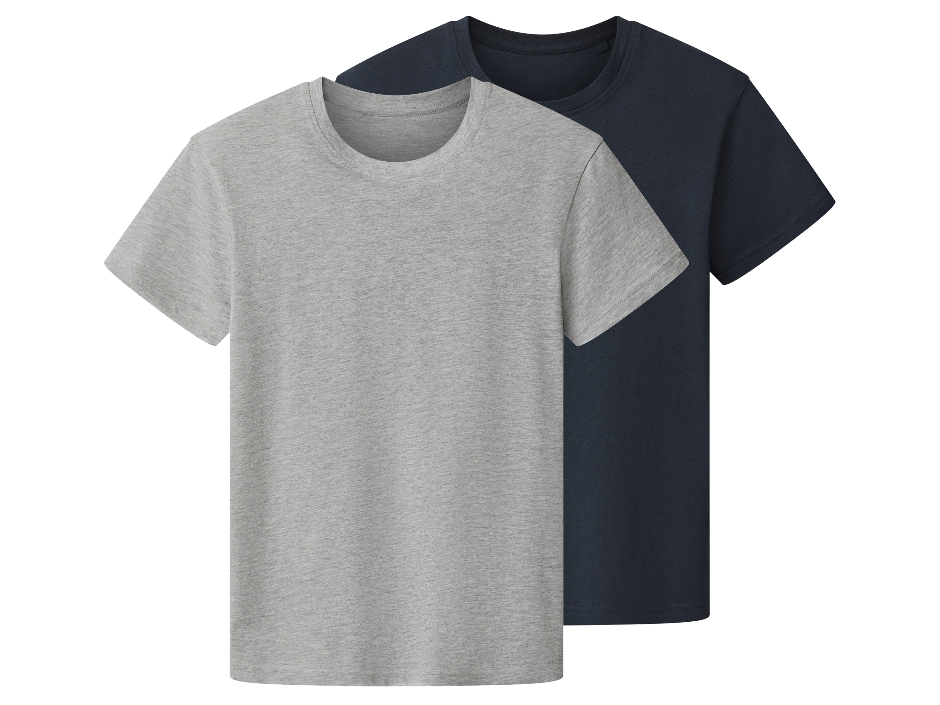 Esmara Kids T-shirty chłopięce z bawełną, 2 sztuki