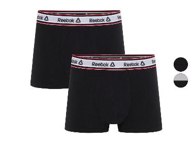 Reebok Bokserki męskie z bawełną, 2 pary