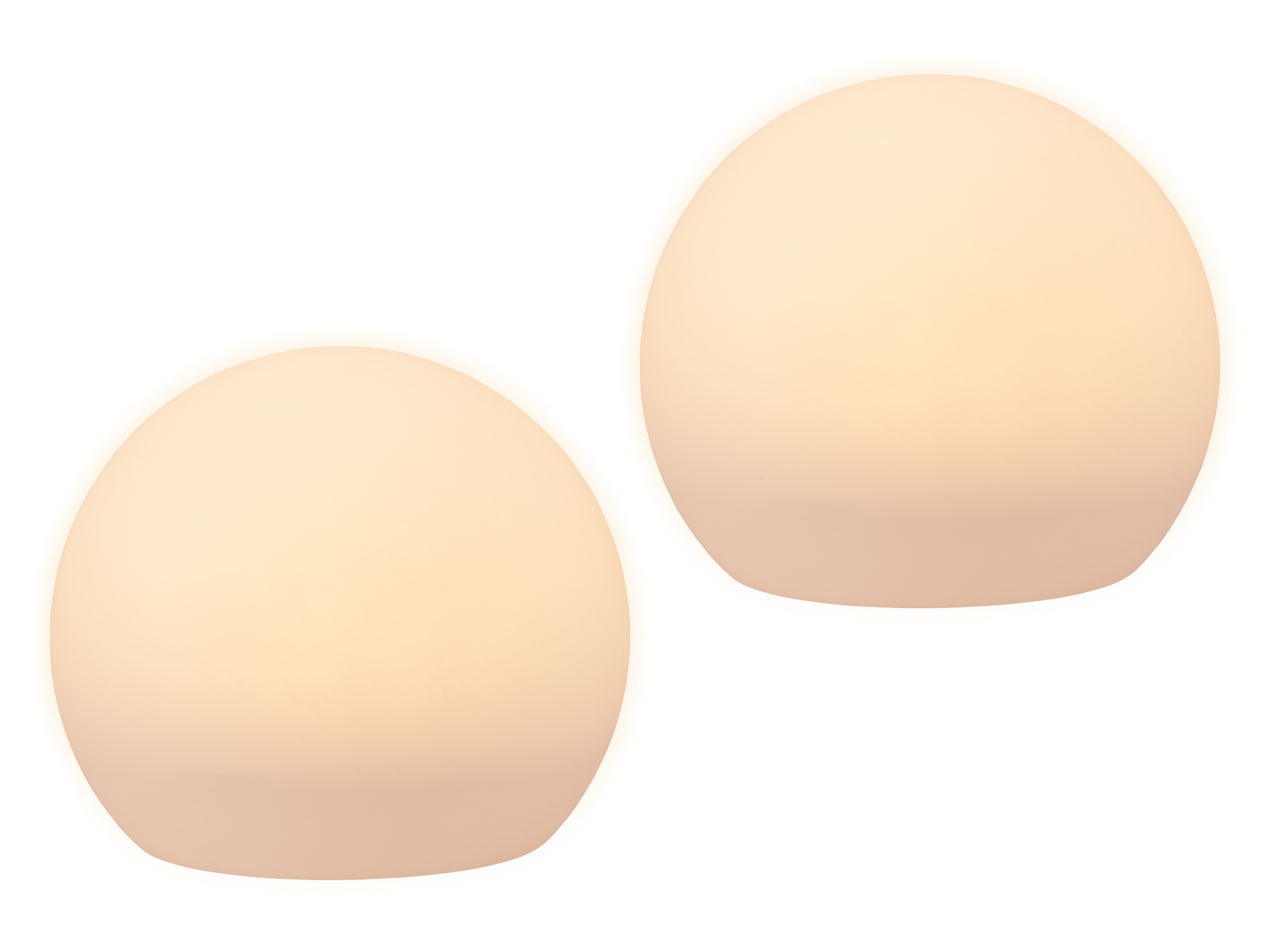 LIVARNO® Lampka lub zestaw dwóch lampek solarnych LED (Kula, 2 sztuki)
