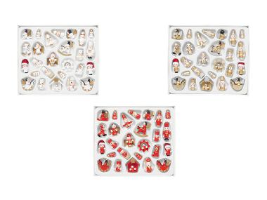 LIVARNO home Zestaw 26 bombek choinkowych