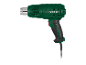 Parkside pistolet na gorące powietrze, zielone narzędzie ręczne.