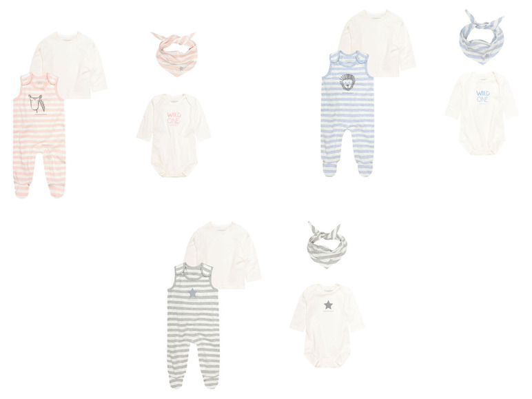 Pełny ekran: bellybutton Komplet prezentowy niemowlęcy (śpioszki, koszulka, body, chustka), 1 komplet - zdjęcie 2