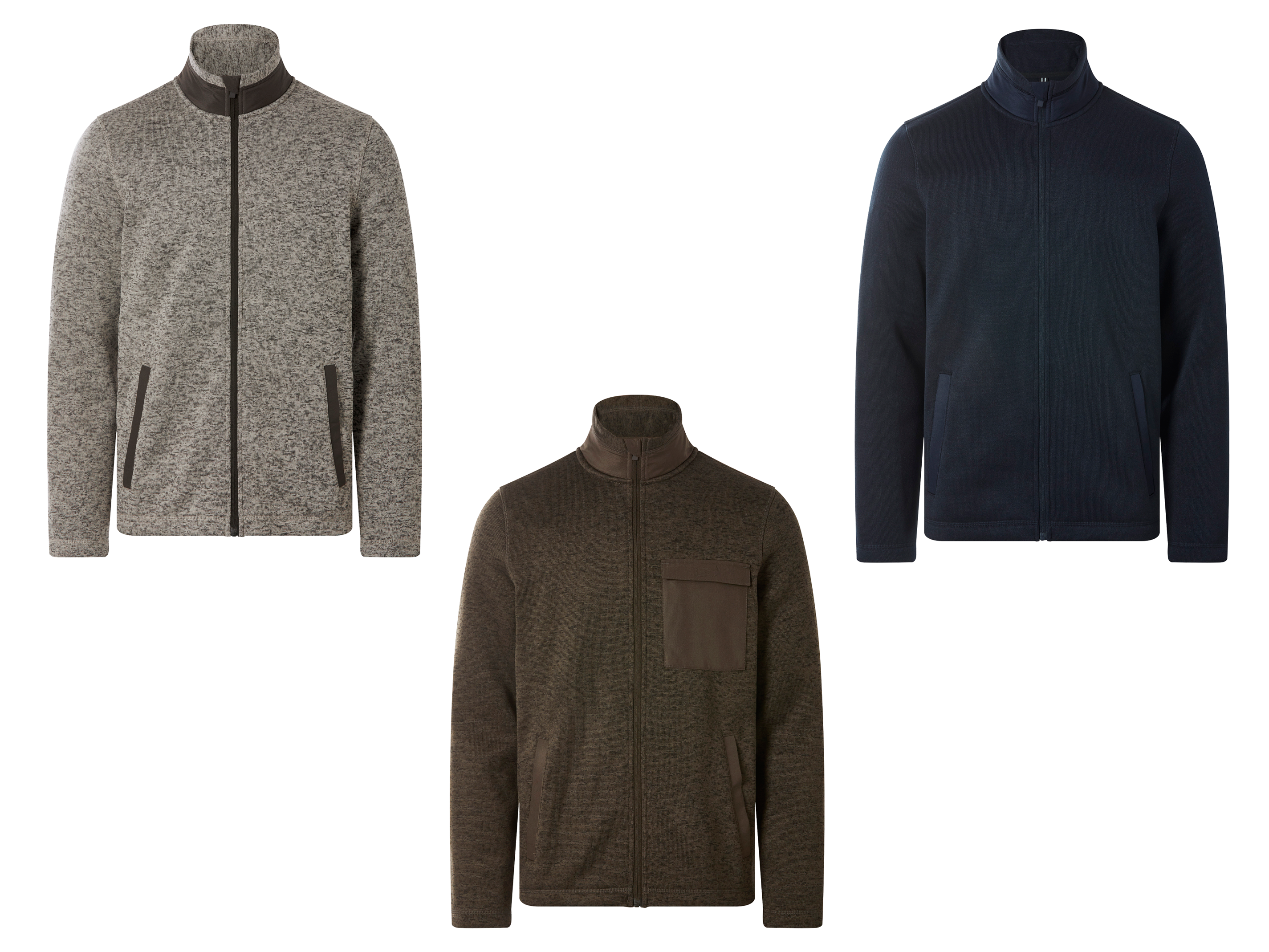 ESMARA MEN Bluza z polaru męska