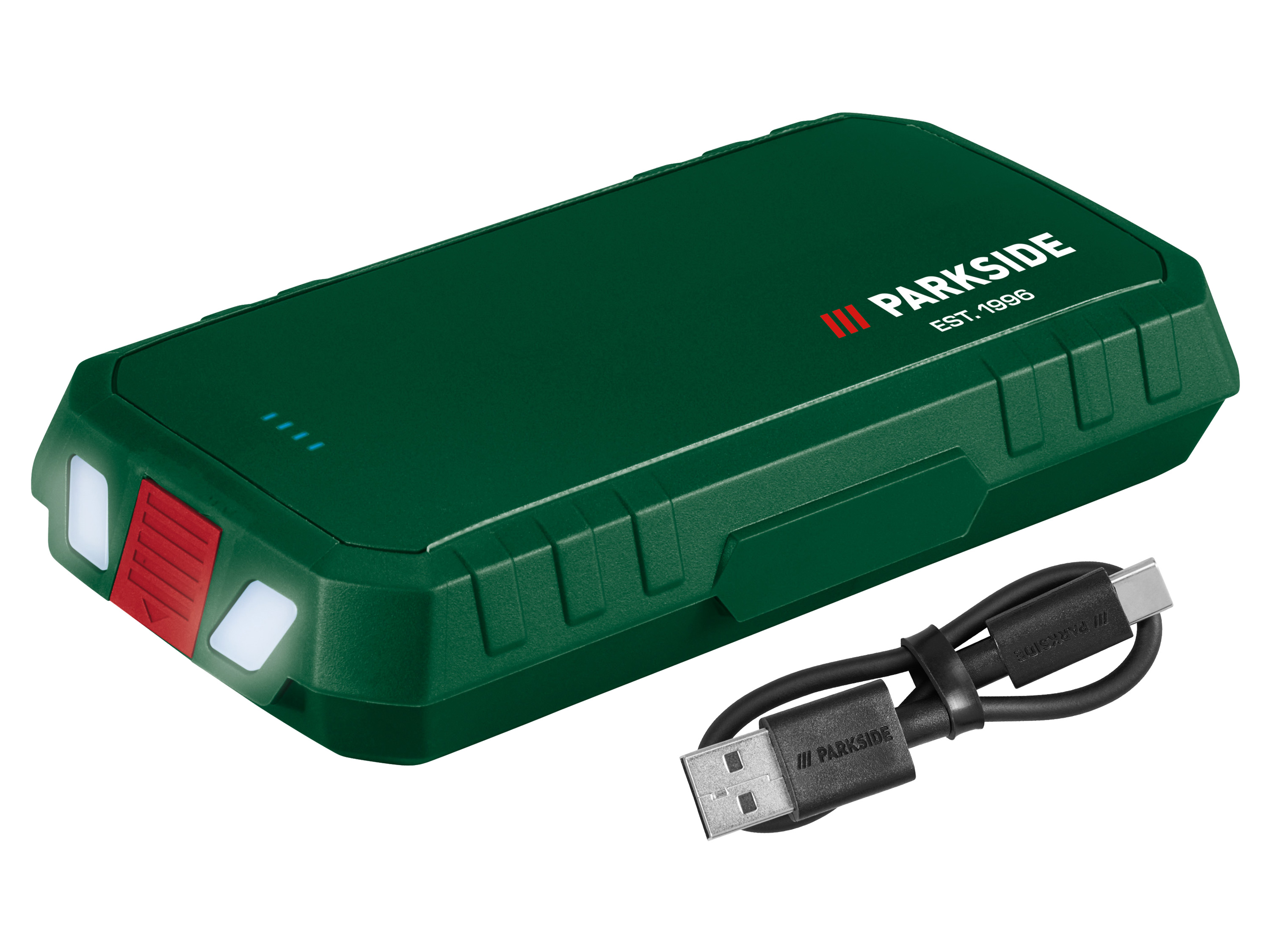 PARKSIDE® Powerbank z funkcją latarki Fan Edition, 20000 mAh
