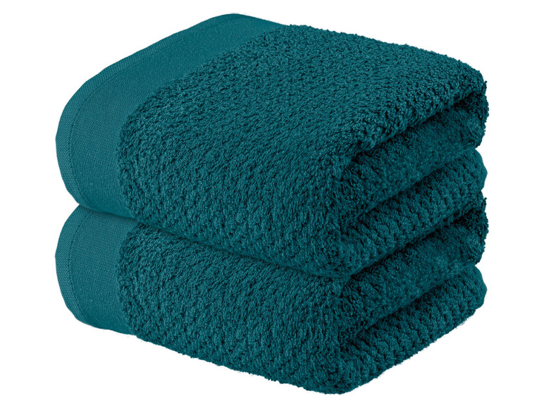 Pełny ekran: LIVARNO home Komplet 2 ręczników frotté, 50 x 90 cm - zdjęcie 4