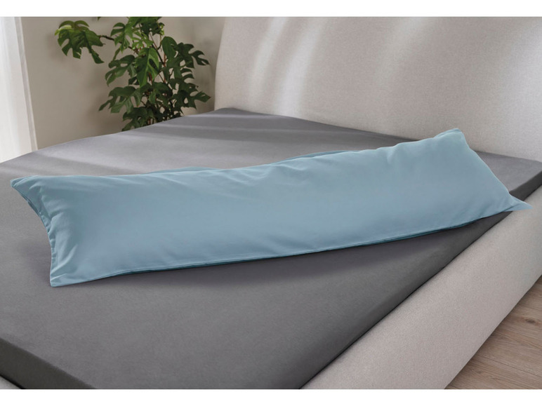 Pełny ekran: LIVARNO home Poszewka z makosatyny, do poduszki dla śpiących na boku, 40 x 145 cm - zdjęcie 3