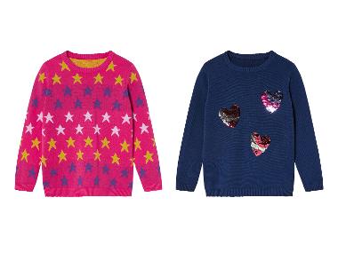 lupilu® Sweter dziewczęcy z bawełny