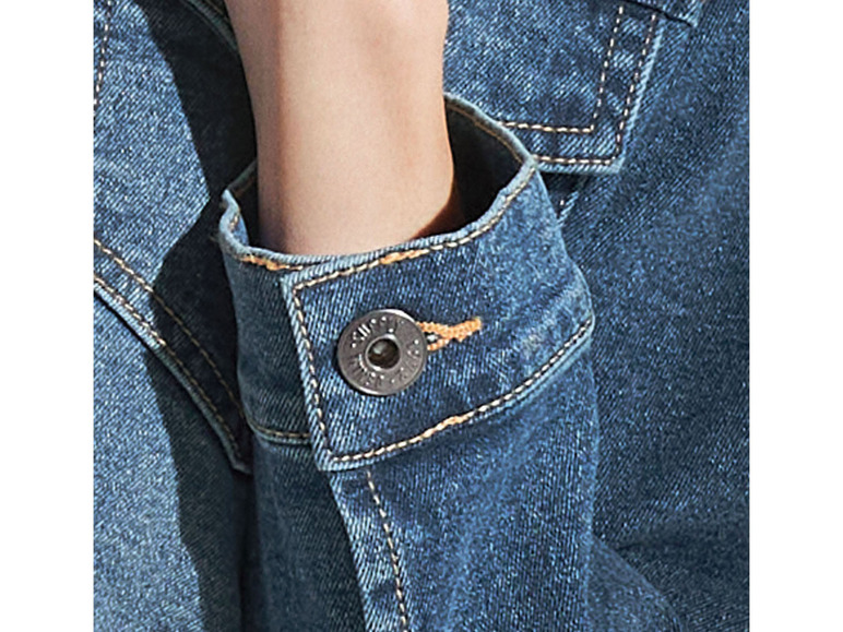 Pełny ekran: esmara Kurtka jeansowa damska z bawełną - zdjęcie 10