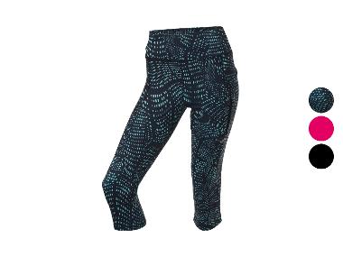 CRIVIT Legginsy funkcyjne 3/4 damskie z wysokim stanem
