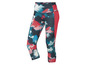 Legginsy sportowe z abstrakcyjnym wzorem