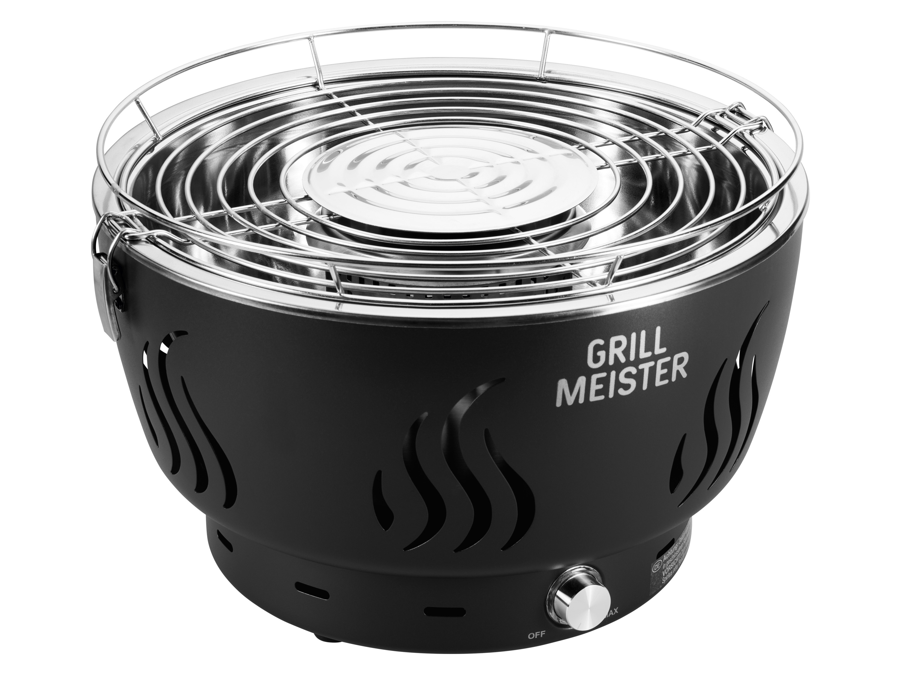 GRILLMEISTER Grill węglowy z aktywną wentylacją GAG 34 D1