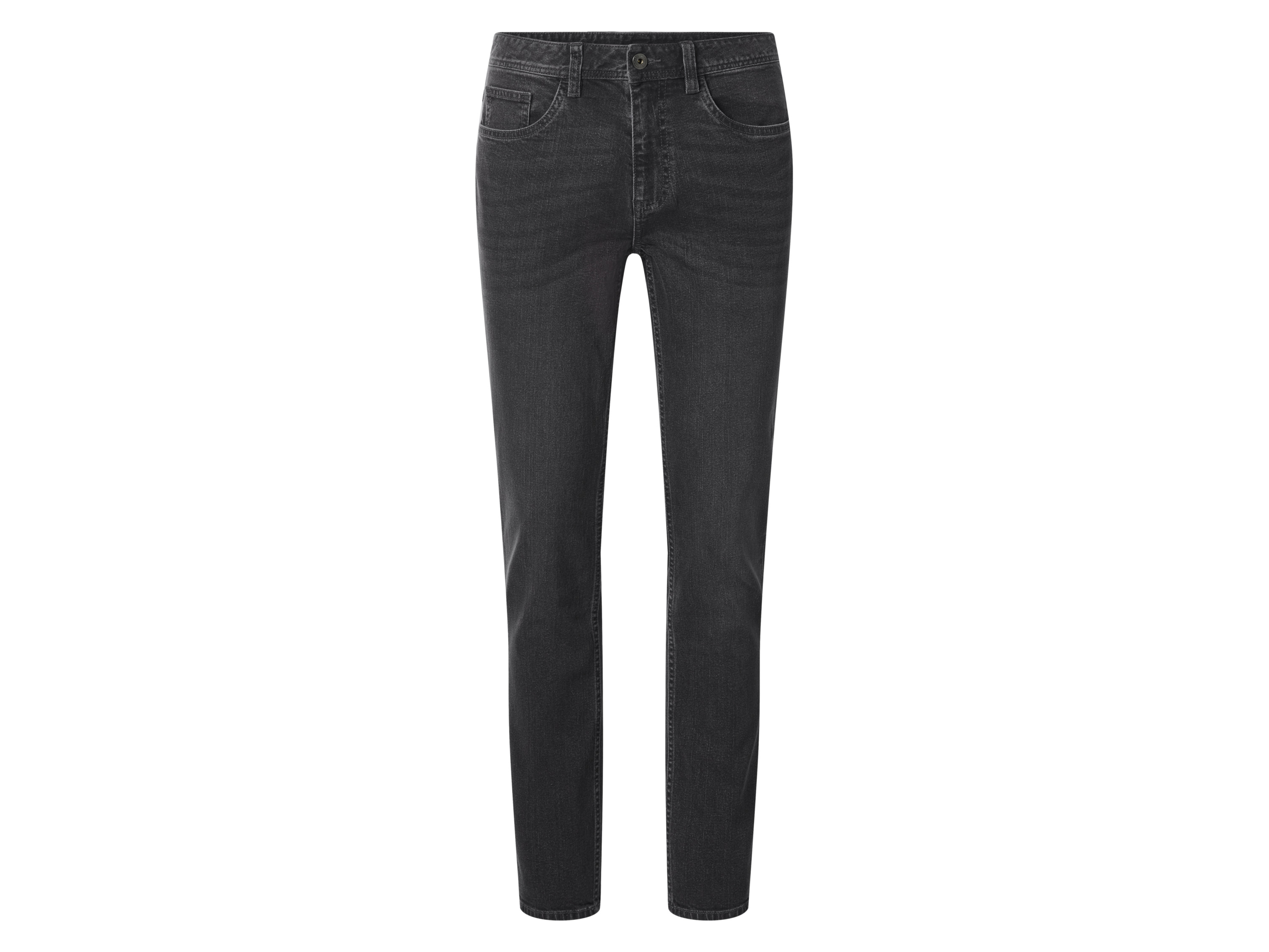 esmara Men Jeansy męskie slim fit (Szary, 48 (32/32))