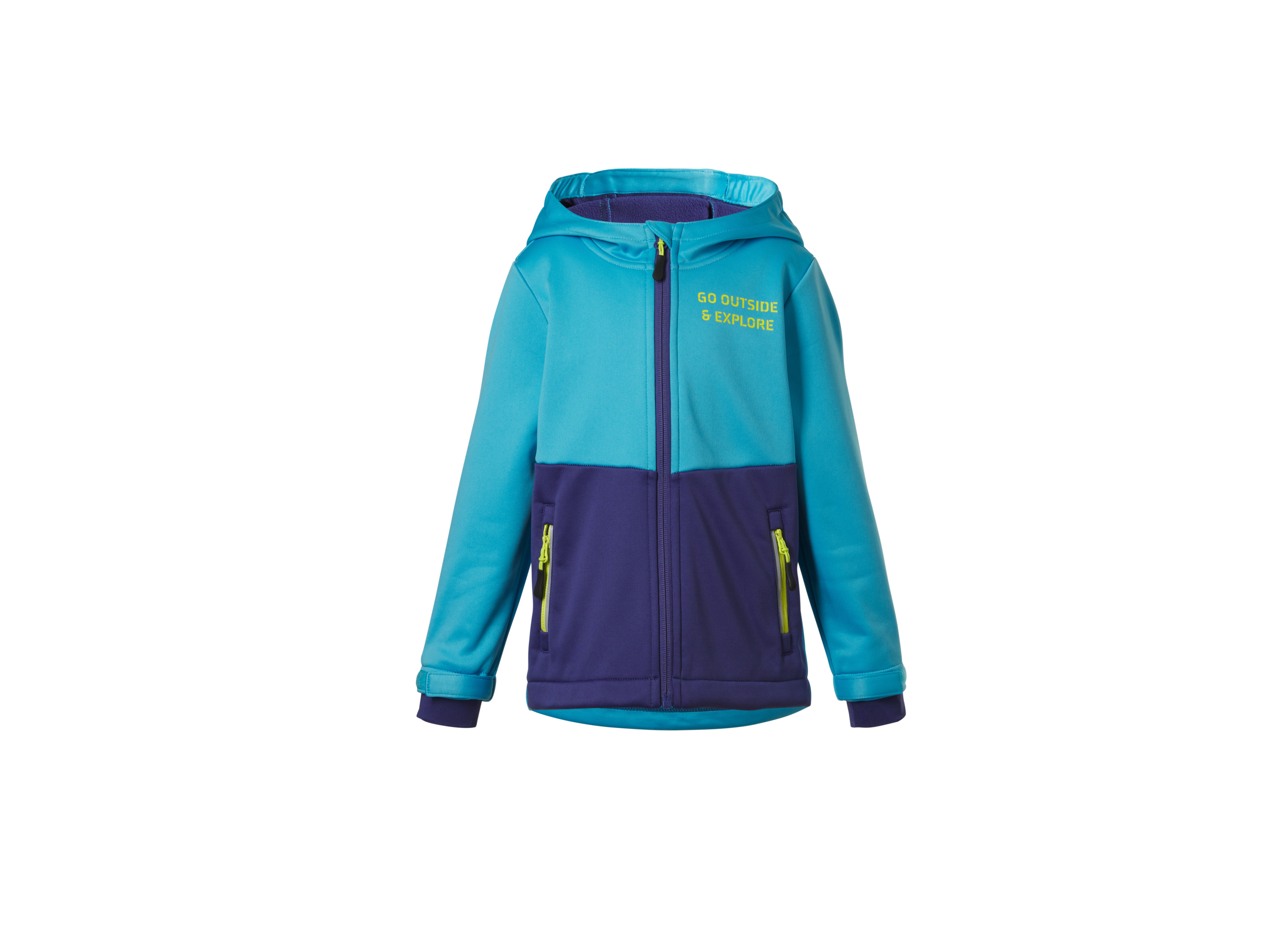 LUPILU® Kurtka softshell dziecięca (Niebieski, 122/128)