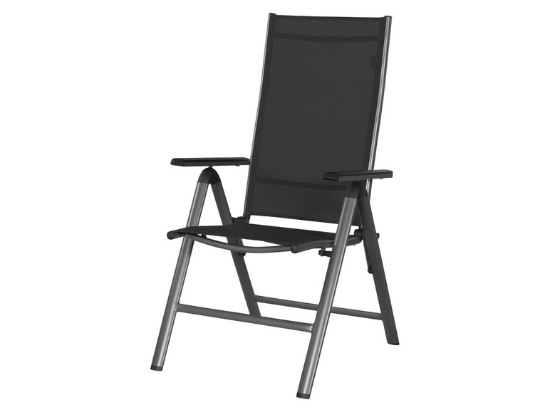Pełny ekran: LIVARNO home Zestaw składanych krzeseł aluminiowych Houston, 2 sztuki - zdjęcie 4
