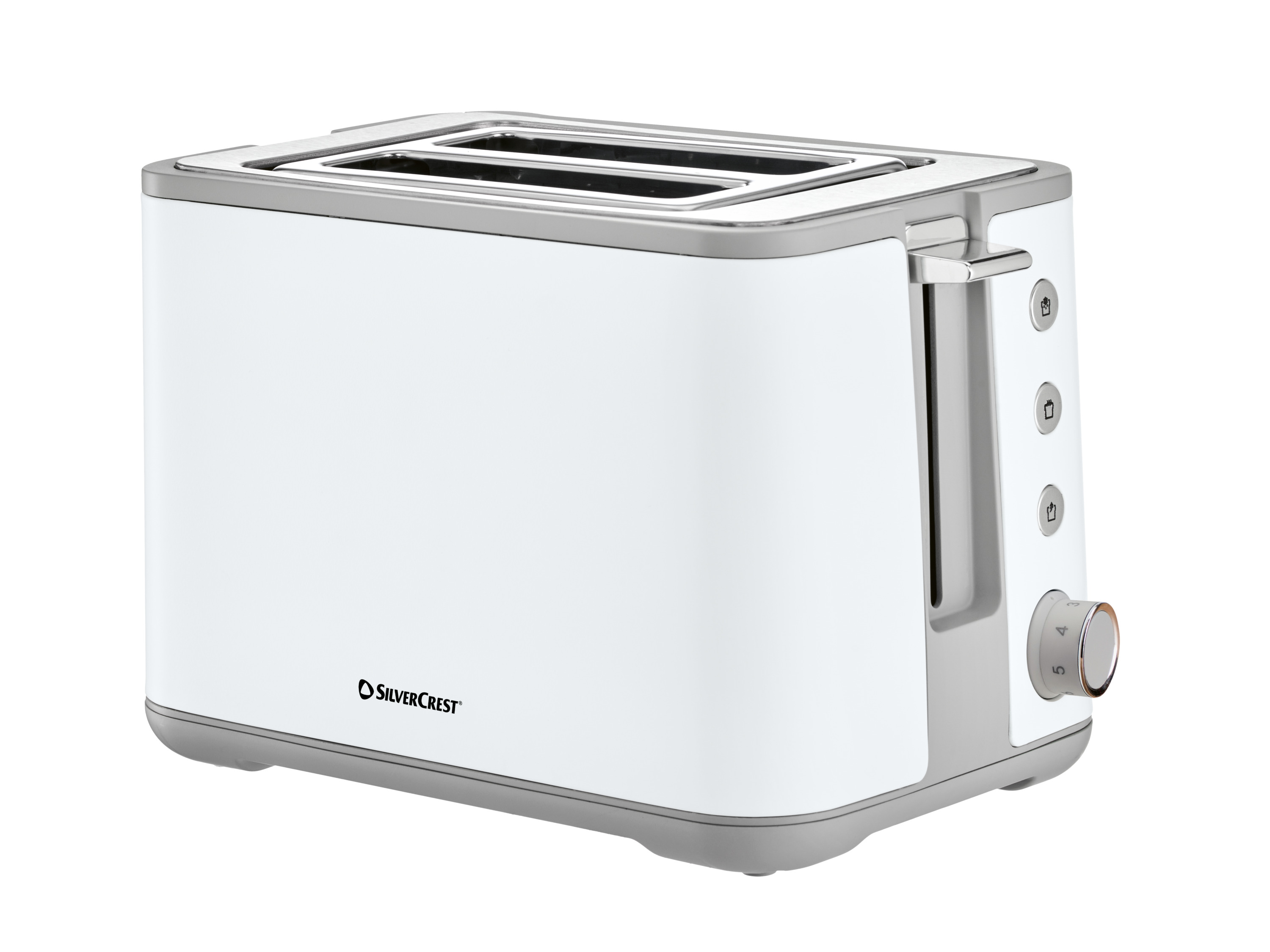 SILVERCREST® Toster, 1050 W, STEC 1050 B1 (Biały)