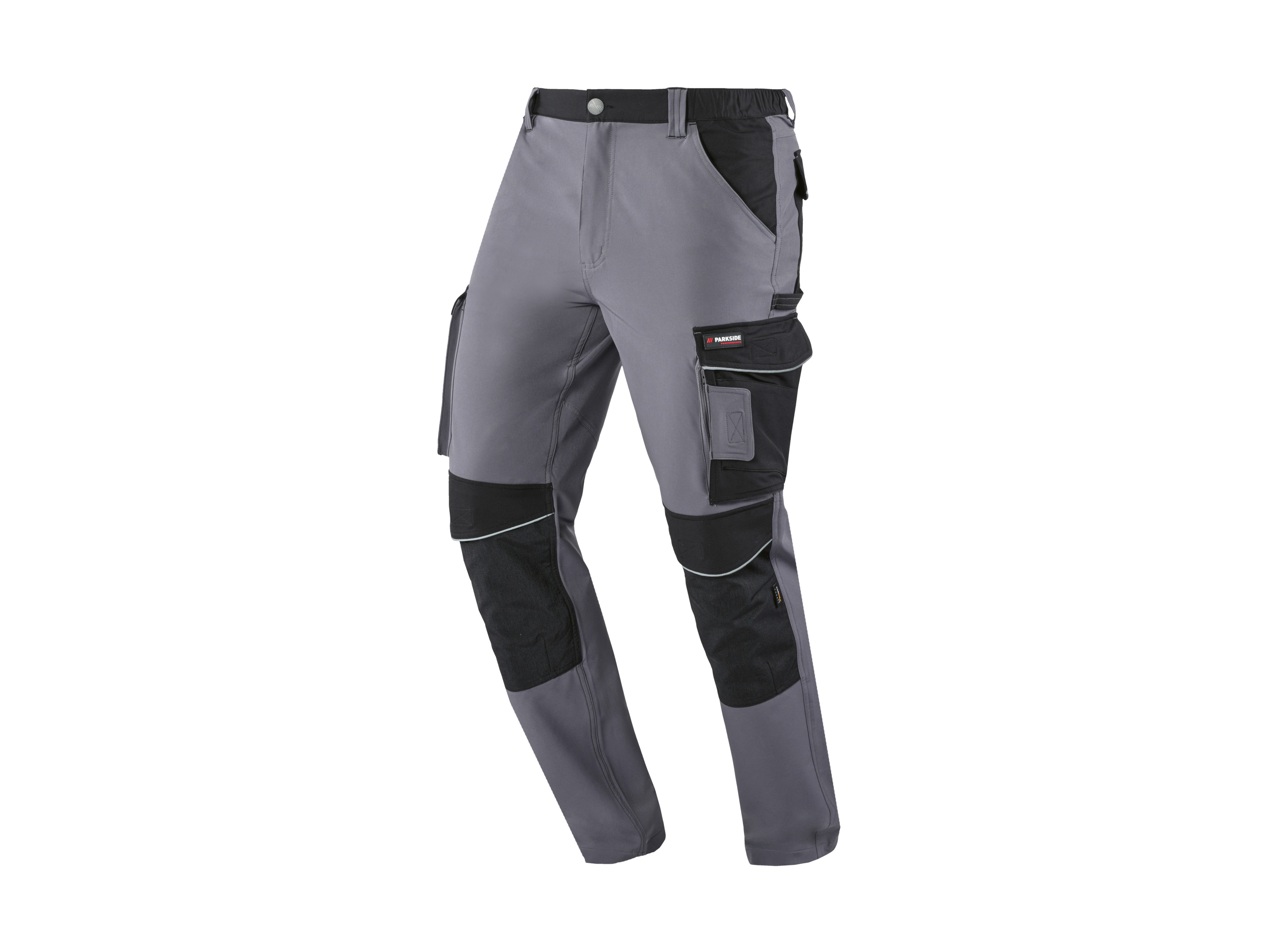 PARKSIDE PERFORMANCE® Spodnie robocze męskie (Szary, 48)