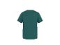 Męski ciemnozielony T-shirt basic, widok z tyłu.