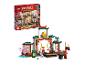 Zestaw LEGO Ninjago Świątynia Ninja Spinjitzu ze 158 elementami i minifigurkami.