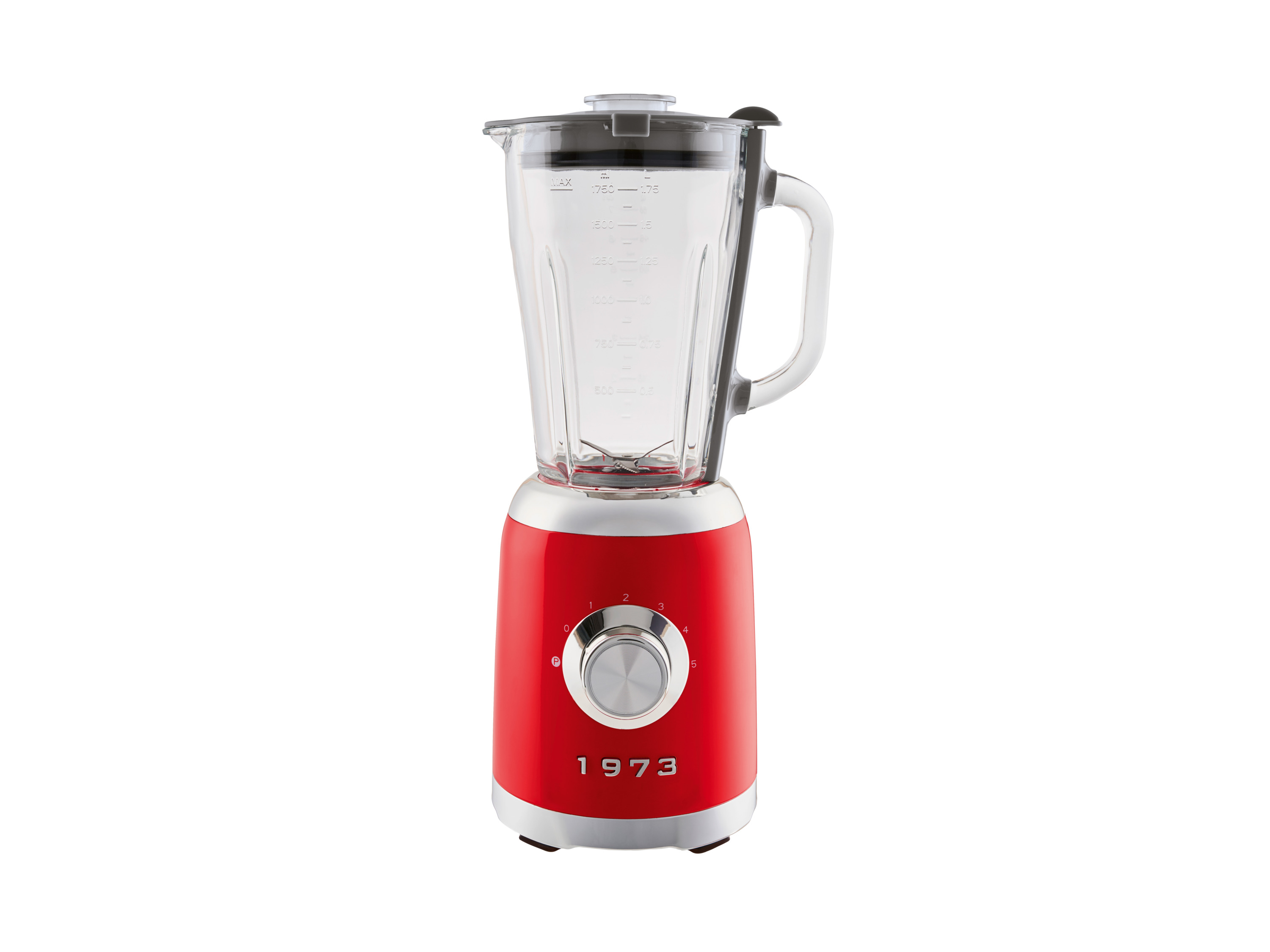 SILVERCREST® Blender kielichowy Retro, 600 W (Czerwony)