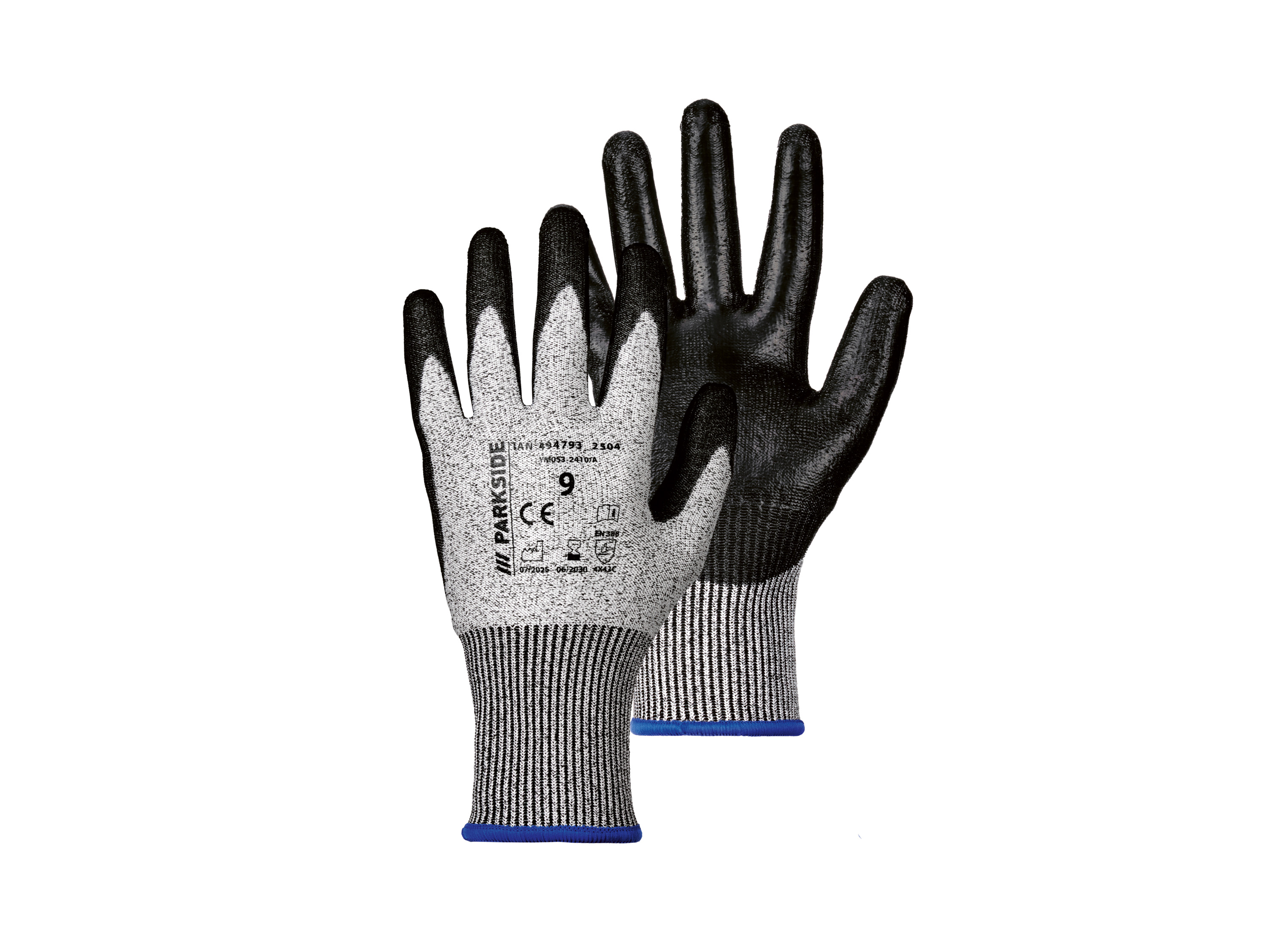 PARKSIDE® Rękawice antyprzecięciowe (9)