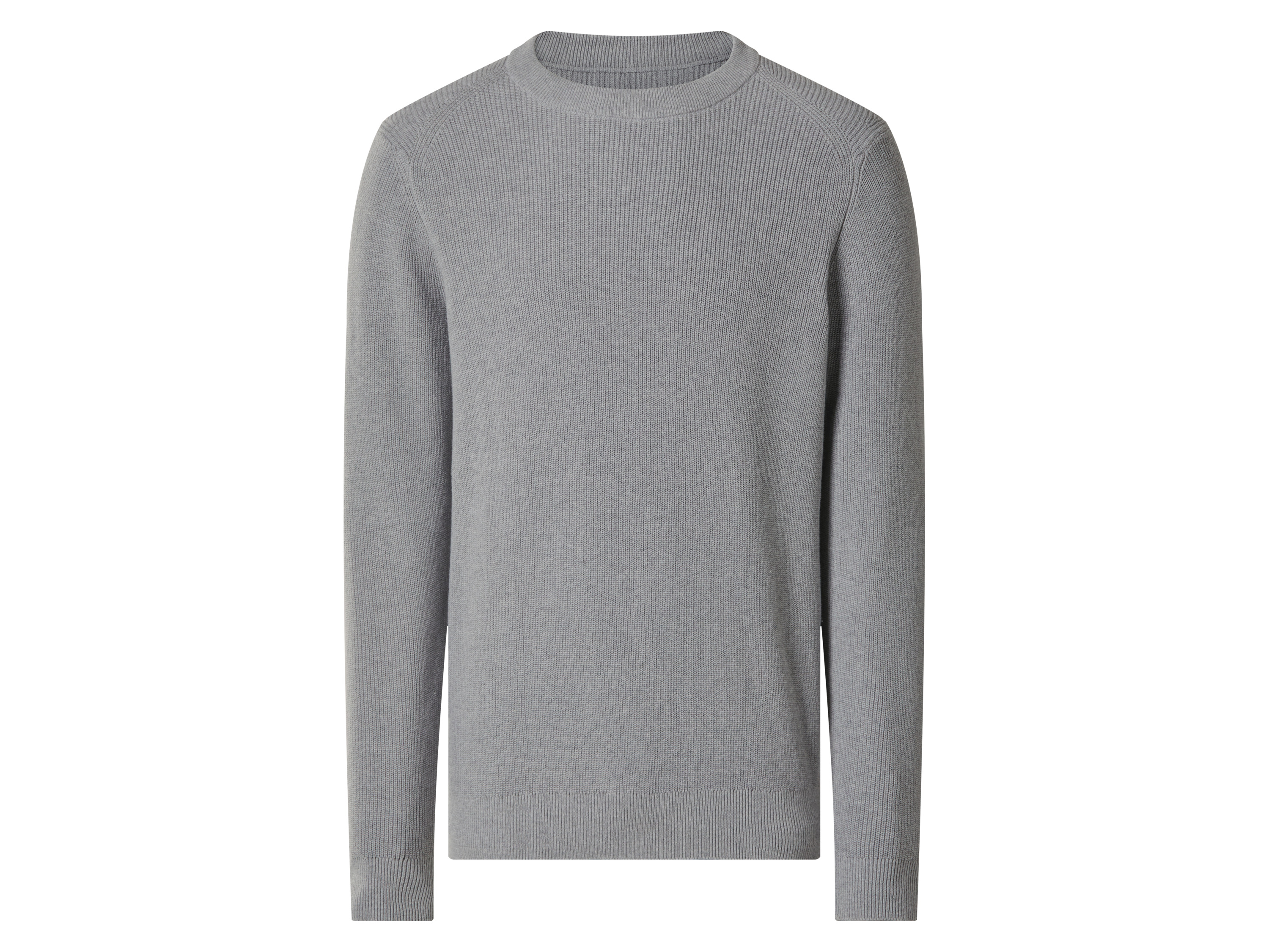 ESMARA MEN Sweter z dzianiny męski (Szary, XL (56/58))