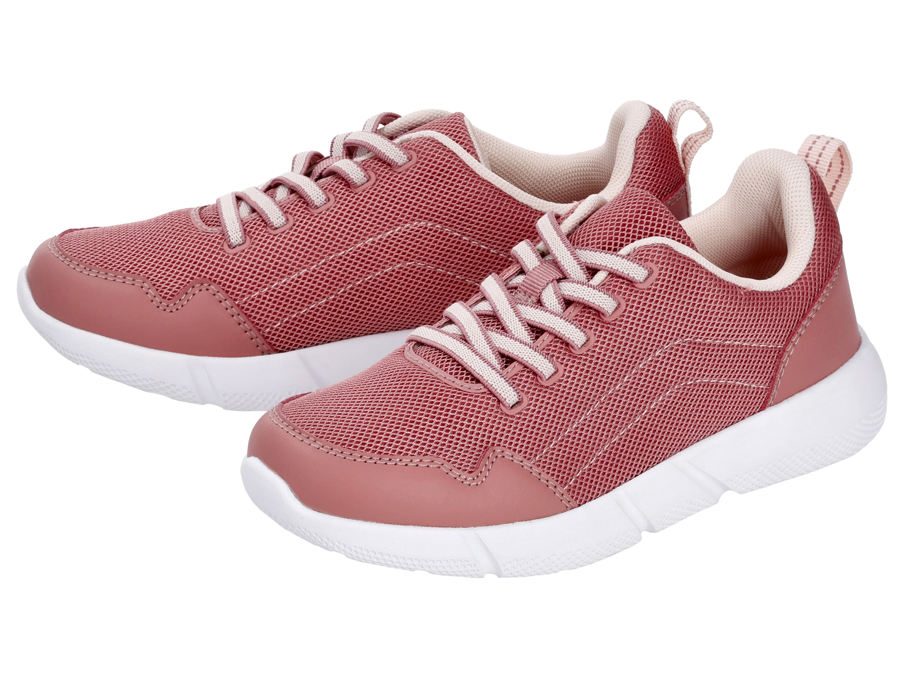 ESMARA KIDS Buty dziecięce z elastycznymi sznurówkami (Różowy, 33)