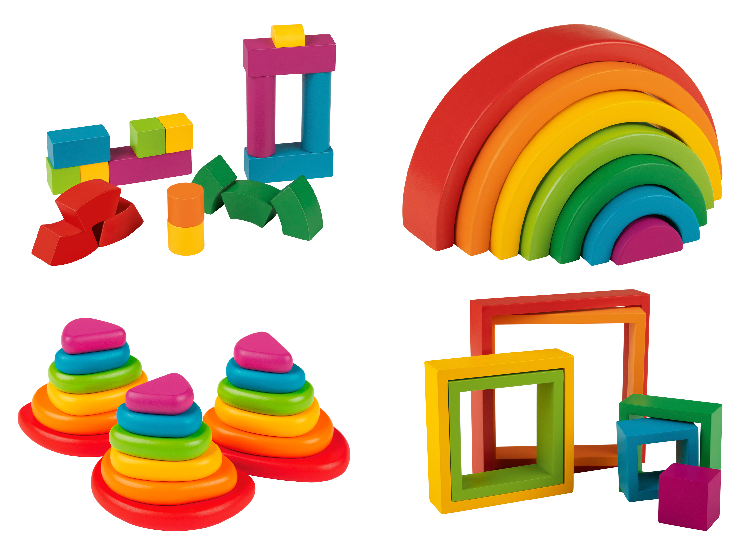 Фото - Інші іграшки Playtive Drewniane zabawki w stylu Montessori
