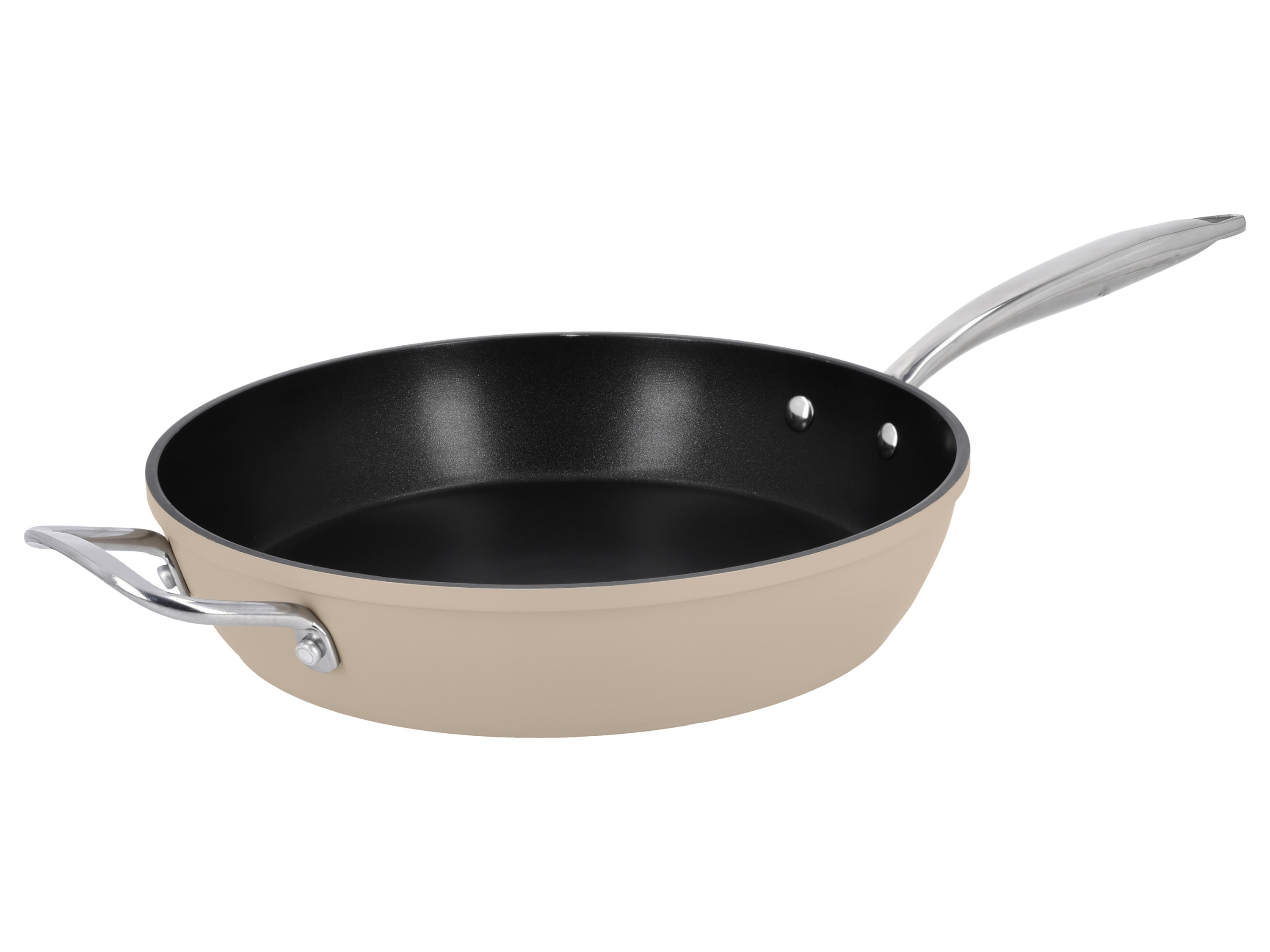 SILVERCREST® Patelnia z odlewu aluminium, ⌀ 28 cm (Beżowy)