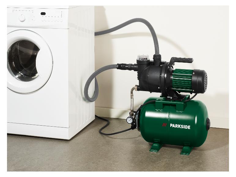 Pralka i hydrofor PARKSIDE w kolorze zielonym i czarnym