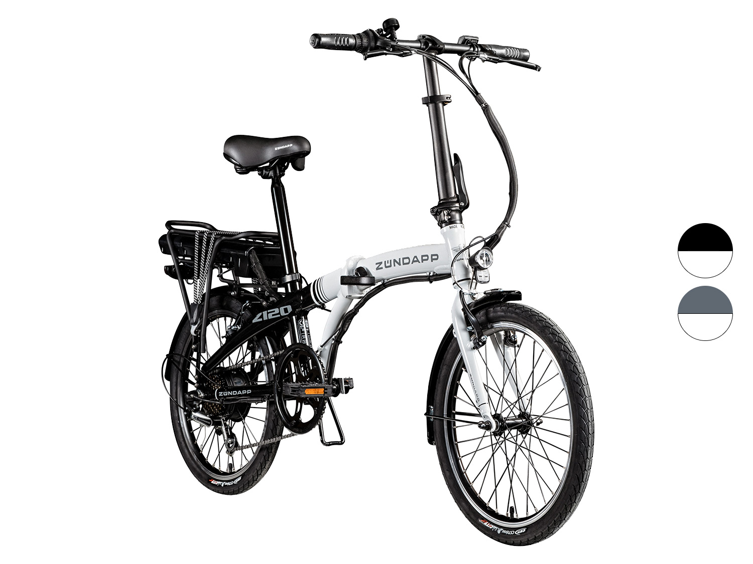 Zündapp Rower elektryczny składany »Z120«, 20 cali