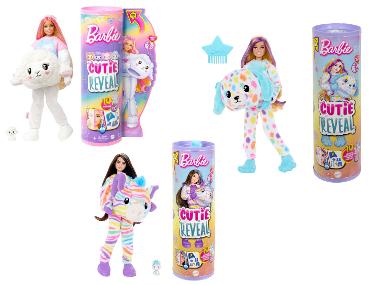 Barbie Lalka, z pluszowym kostiumem