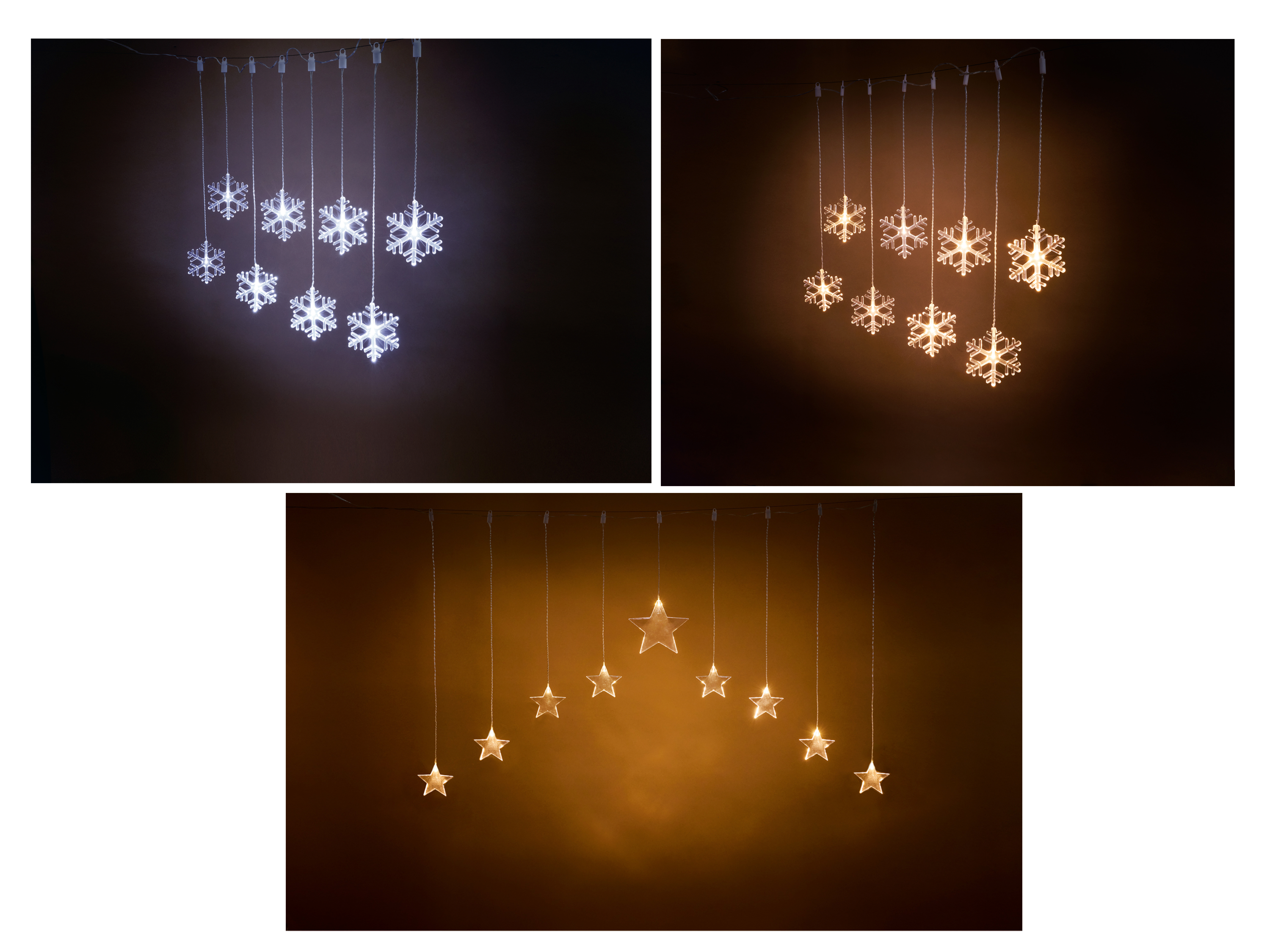 LIVARNO® Łańcuch świetlny LED akrylowy
