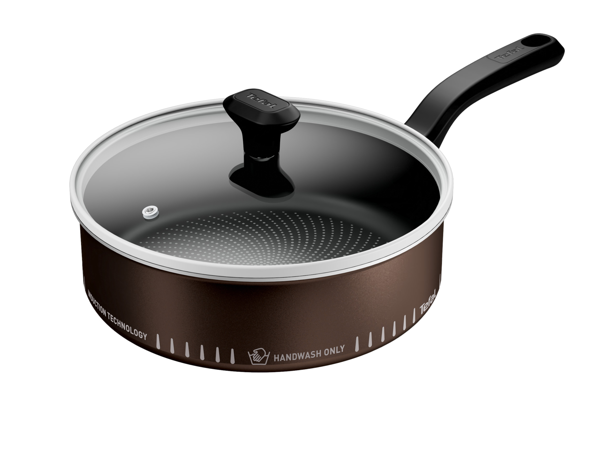 TEFAL Aluminiowa patelnia głęboka Light Cook »H0593232«, Ø 24 cm