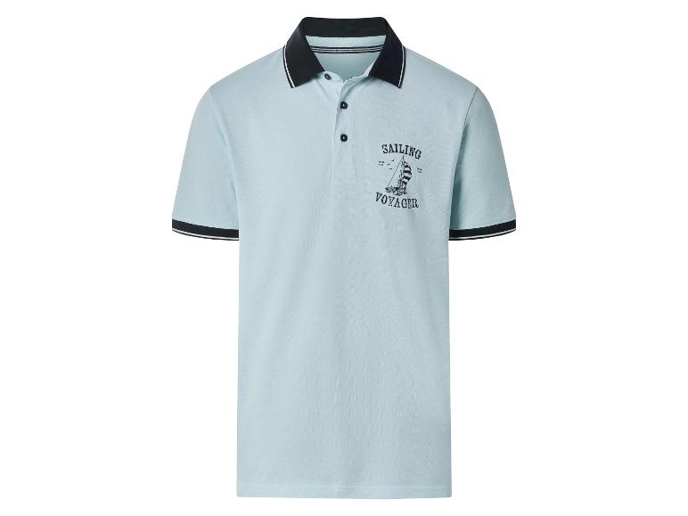 Koszulka polo męska z bawełną