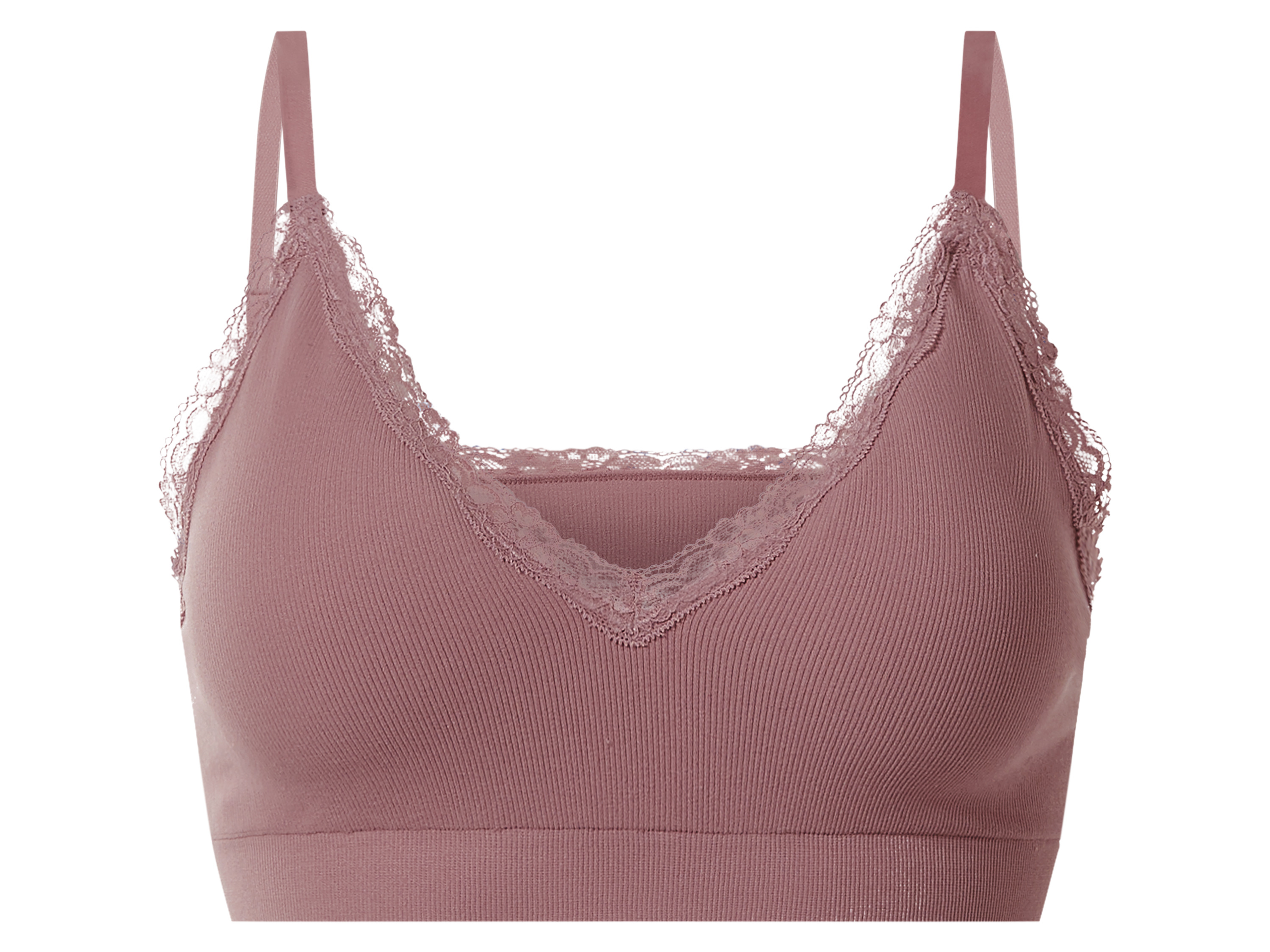 esmara® Biustonosz bustier damski prążkowany 