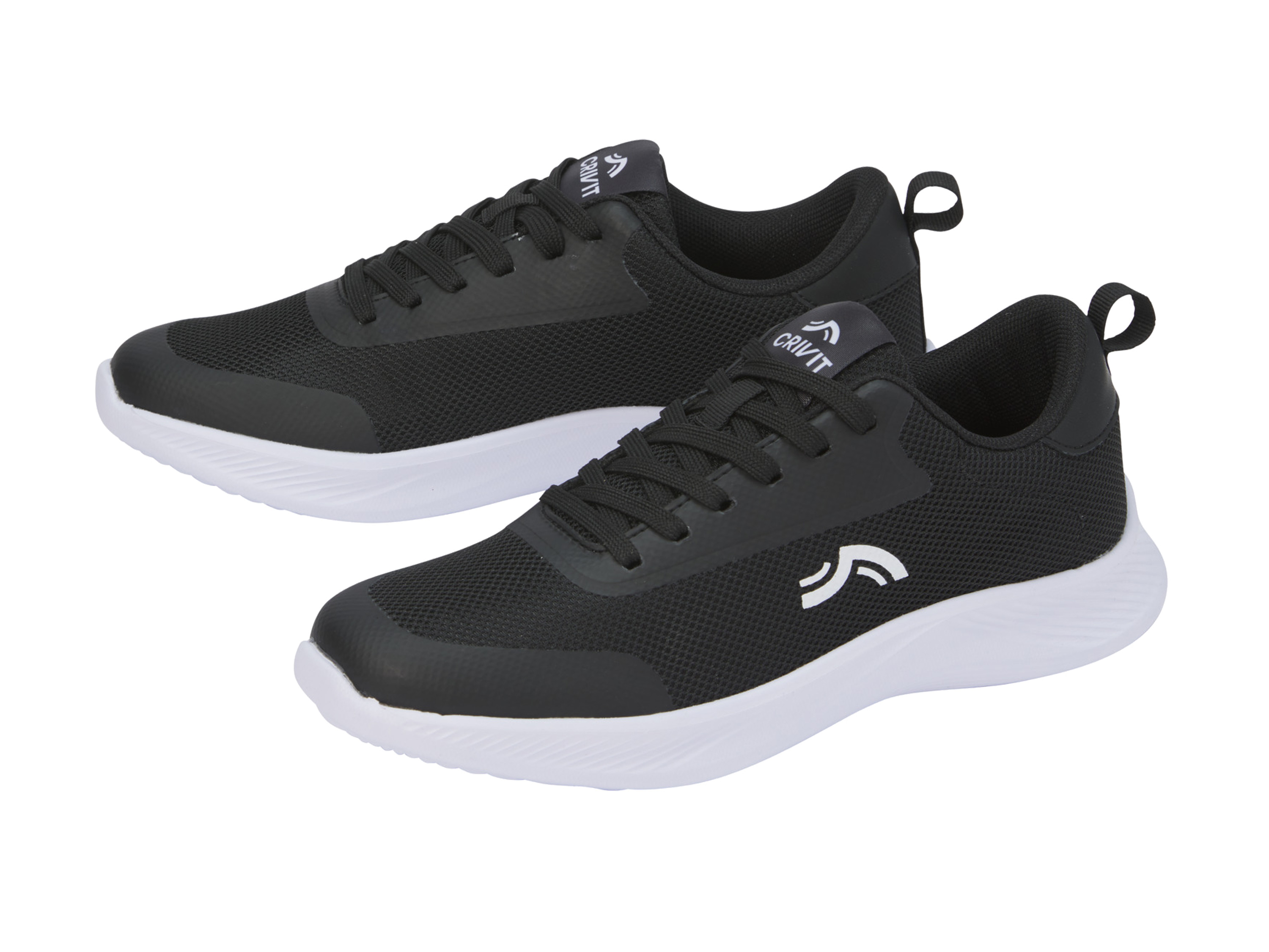 CRIVIT Buty sportowe damskie (Czarny, 39)