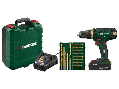 PARKSIDE® Akumulatorowa wiertarko-wkrętarka 20 V Limited Edition PABS 20-Li G8 (z akumulatorem i ładowarką)