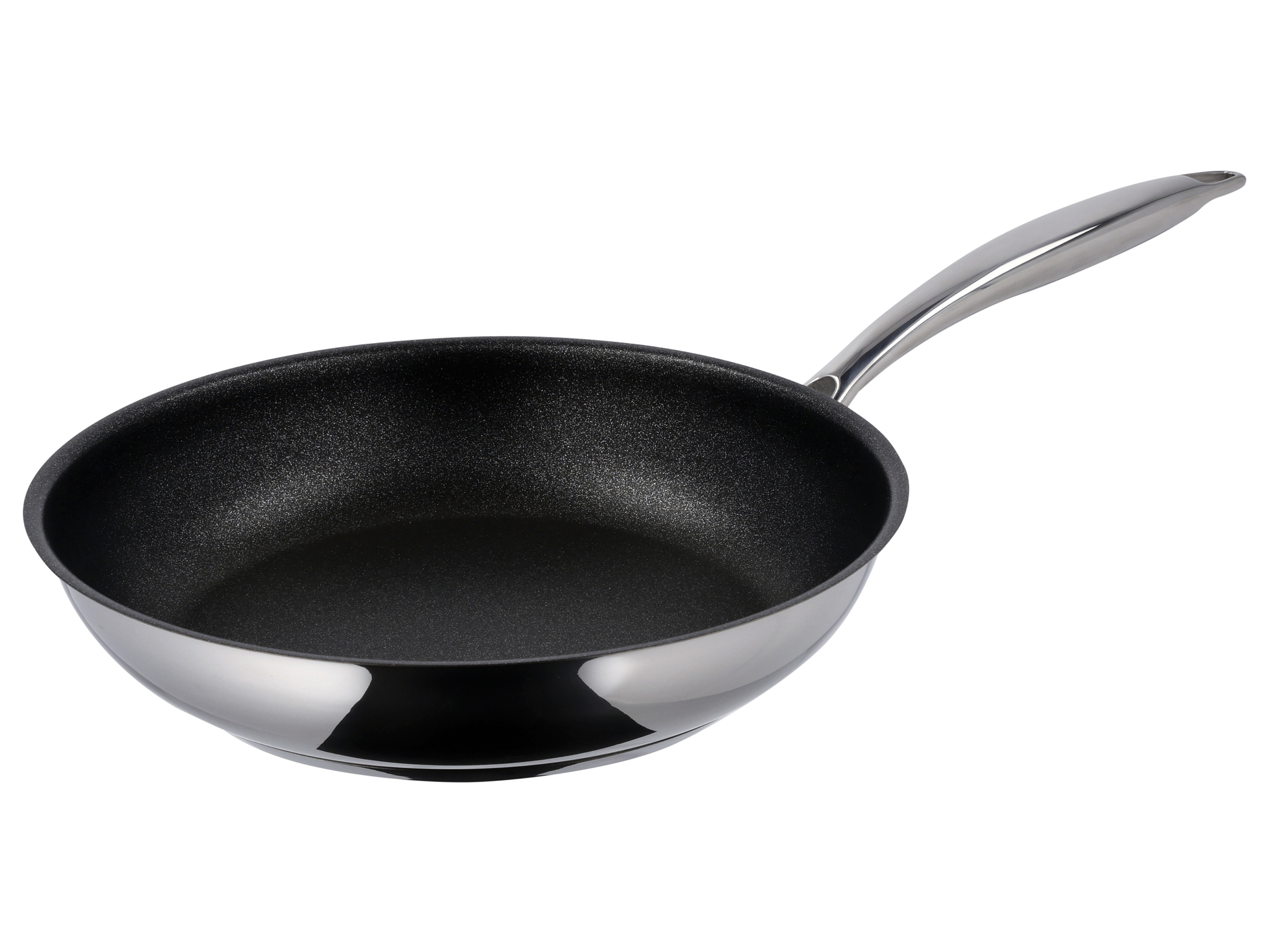 SILVERCREST® Patelnia ze stali nierdzewnej, Ø 24 cm (Z powłoką)