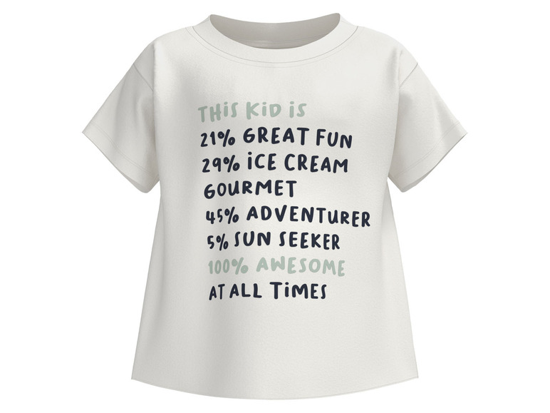 Pełny ekran: lupilu® T-shirt dla chłopca, 2 szt., z okrągłym dekoltem - zdjęcie 3