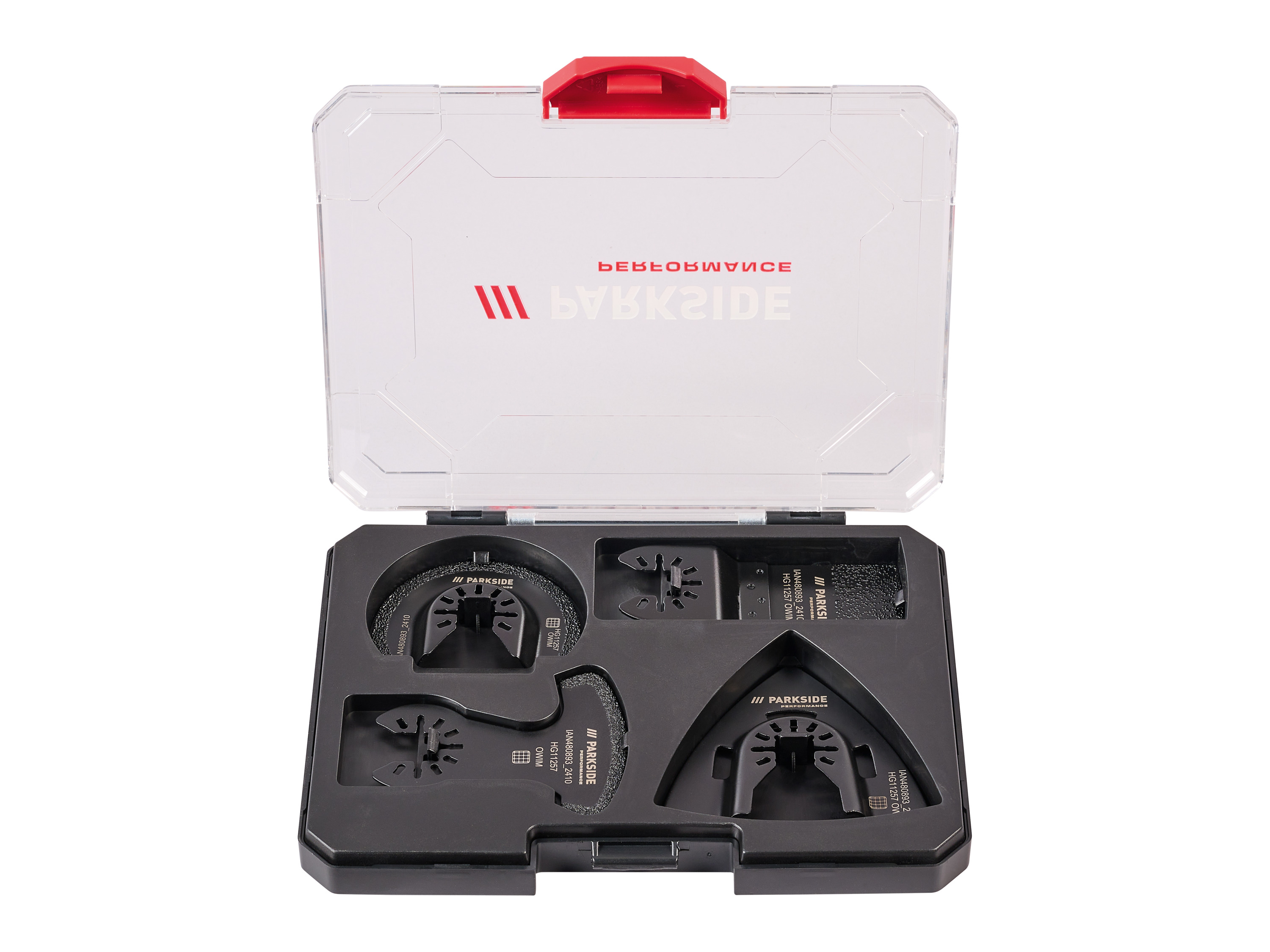 PARKSIDE PERFORMANCE® Akcesoria do narzędzia wielofunkcyjnego, 4 elementy / 8 elementów (Do naprawy płytek)