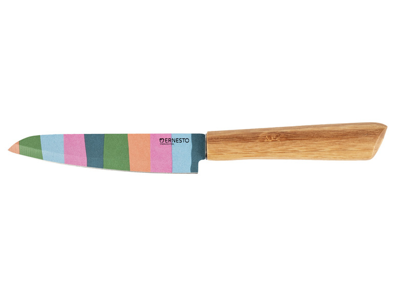 Pełny ekran: ERNESTO® Nóż lub zestaw noży kuchennych z uchwytem z bambusa - zdjęcie 11