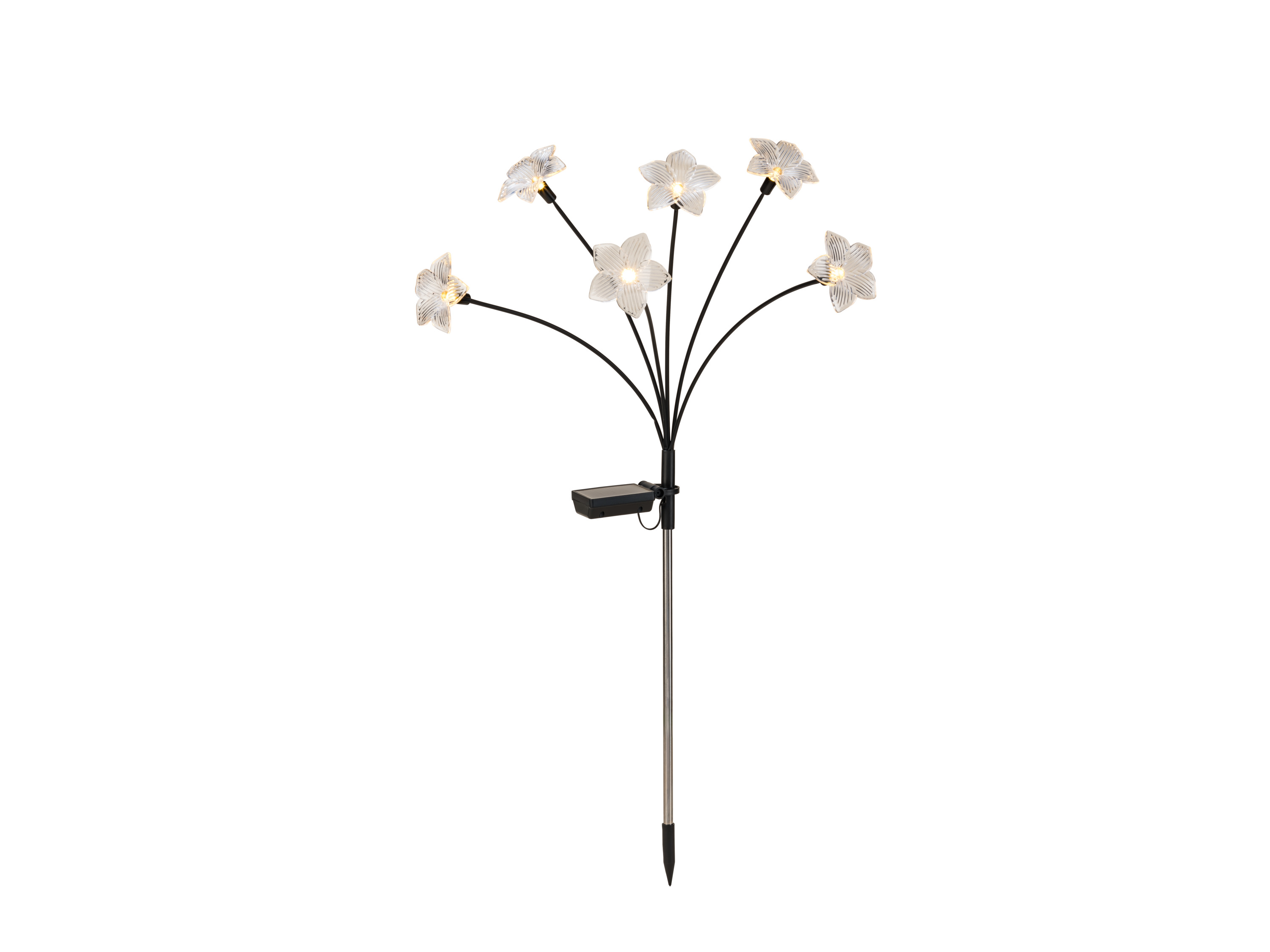 LIVARNO® Lampa solarna LED (Kwiat)
