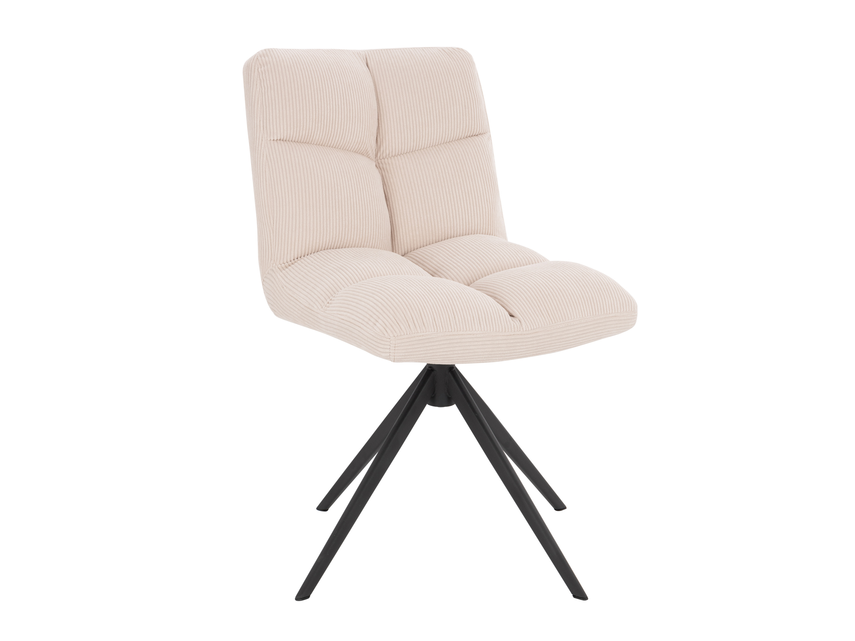 HOME DELUXE Krzesła do jadalni NODA, 2 sztuki (Sznurek w kremie)