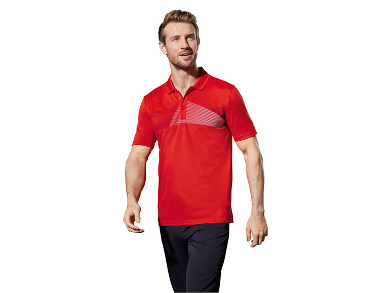 Pełny ekran: CRIVIT Męska koszulka golfowa polo, szybkoschnąca i odprowadzająca wilgoć - zdjęcie 10