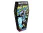 Puzzle Monster High z Frankie Stein w kształcie trumny.
