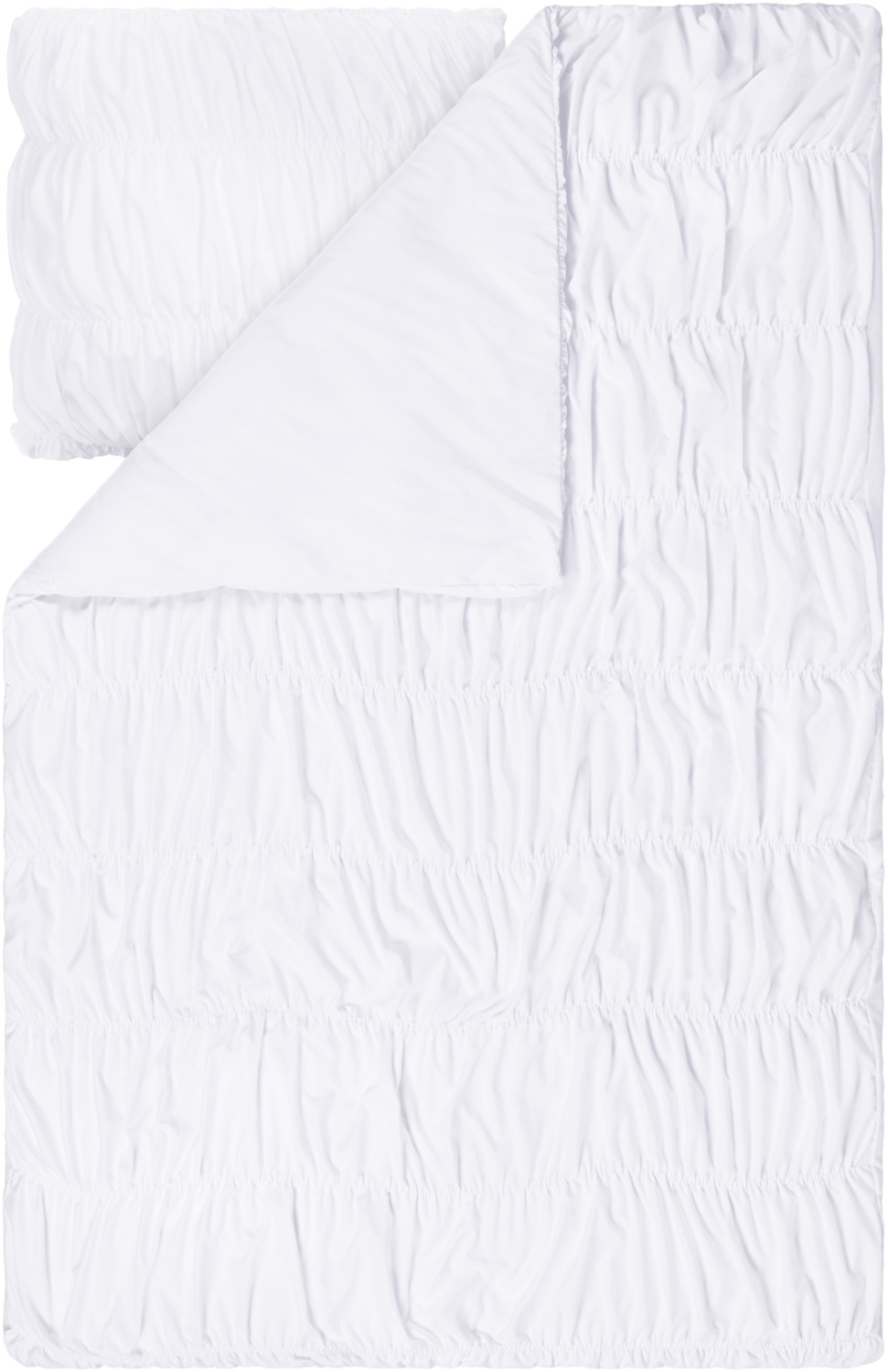 LIVARNO® Pościel z mikrofibry i satyny, 140 x 200 cm (Biały)