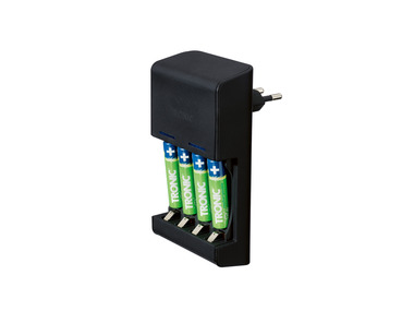 TRONIC® Ładowarka akumulatorowa, do baterii AA i AAA