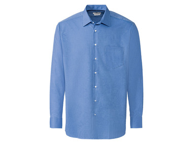 NOBEL LEAGUE® Koszula biznesowa męska Regular Fit, z bawełny, niebieski